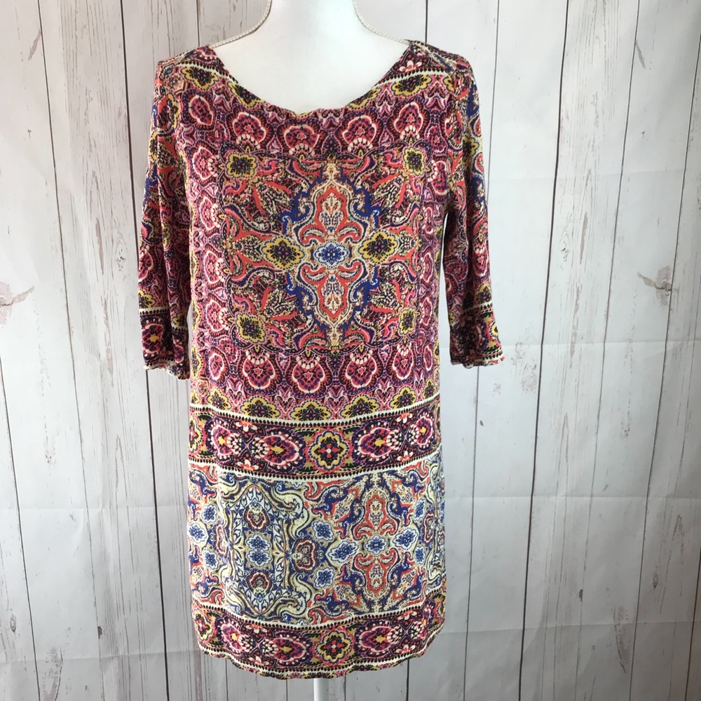 🛍Skies Are Blue Paisley Mini Dress Size S